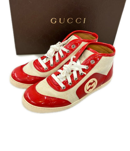 GUCCI ハイカットスニーカー レディース SIZE 37 (23.5cm) グッチ