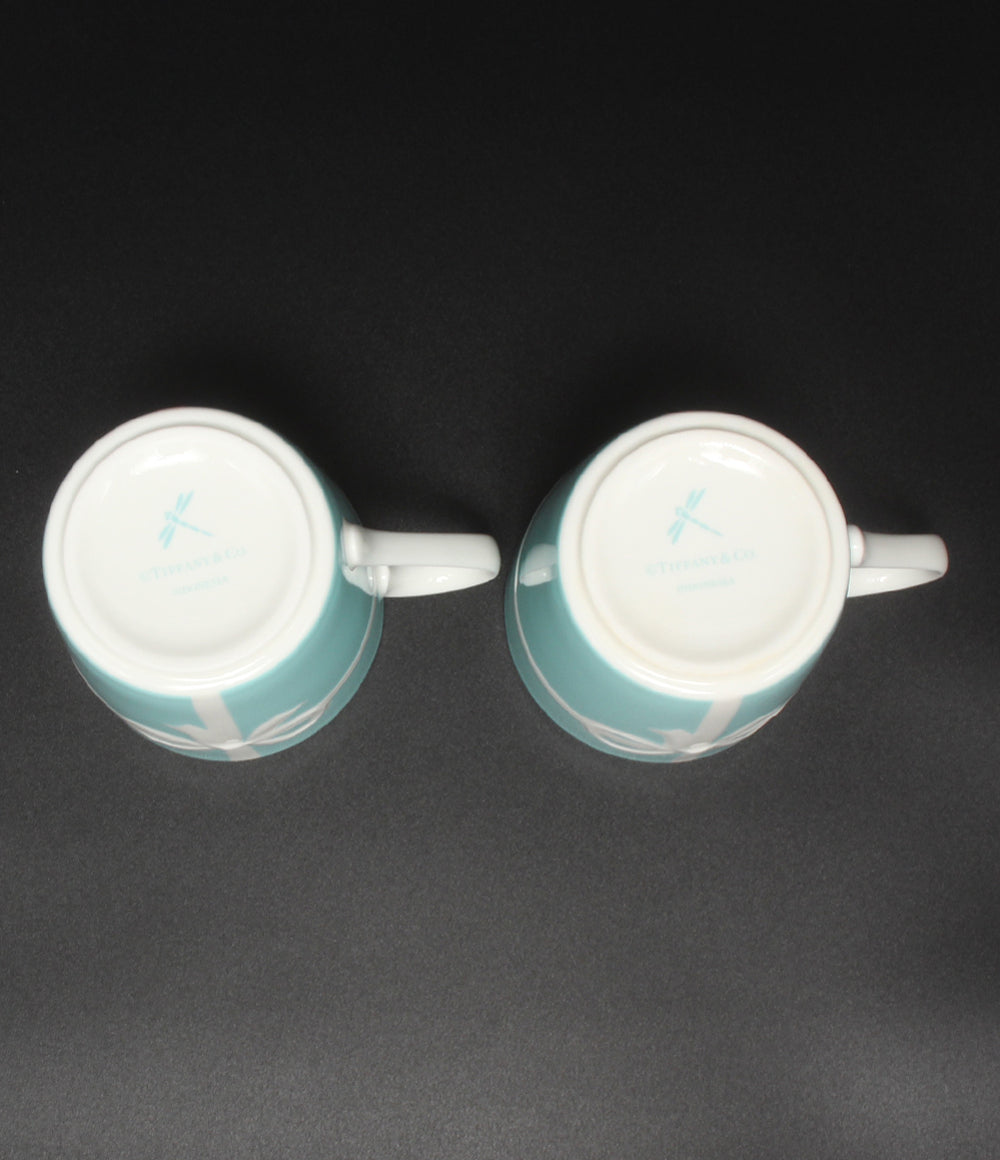 美品 Tiffany & Co. マグカップ 2点セット ペア ブルーボックス