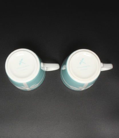 美品 Tiffany & Co. マグカップ 2点セット ペア ブルーボックス ティファニー