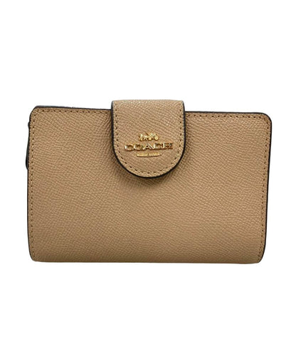 COACH 二つ折り財布 ベージュ 6390 レディース コーチ