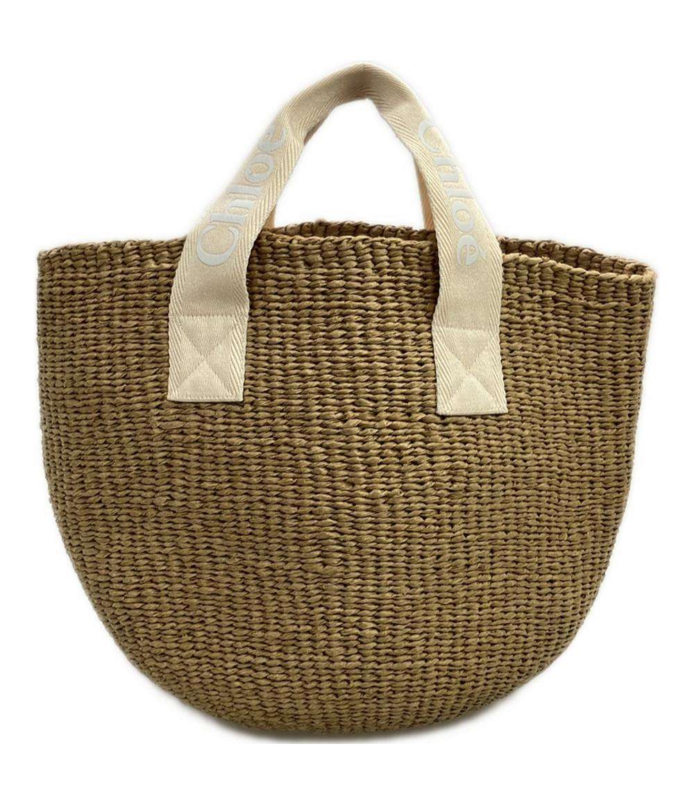 美品 Chloe Mifuko ハンドバッグ トートバッグ かごバッグ レディース クロエ ミフコ