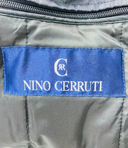 訳あり ニノセルッティ ナイロンハーフコート アウター ジャケット メンズ SIZE M NINO CERRUTI