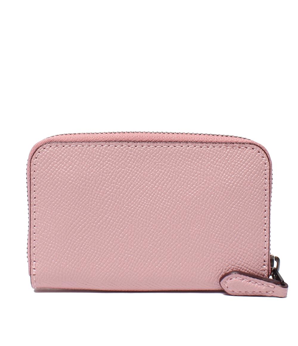 美品 COACH スモールジップアラウンドカードケース コインケース C6723