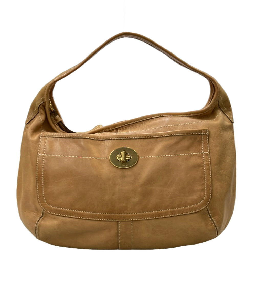 美品　COACHコーチハンプトンズ7461タッセルワンショルダー　レザー COACH ショルダーバッグ 肩掛け 7461 レディース コーチ – Rehello by