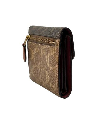 COACH 二つ折り財布 シグネチャー レディース コーチ