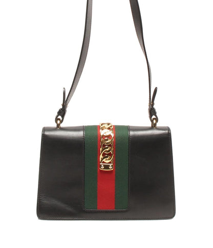 GUCCI ショルダーバッグ 肩掛け シルヴィ 421882 525040 レディース グッチ