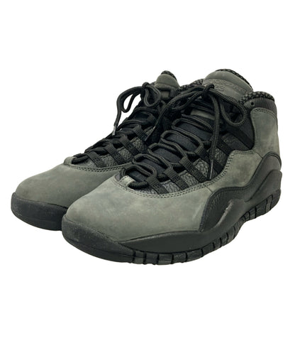 美品 NIKE ミドルカットスニーカー エアジョーダン10レトロ 310805-002 メンズ SIZE 27.0 ナイキ