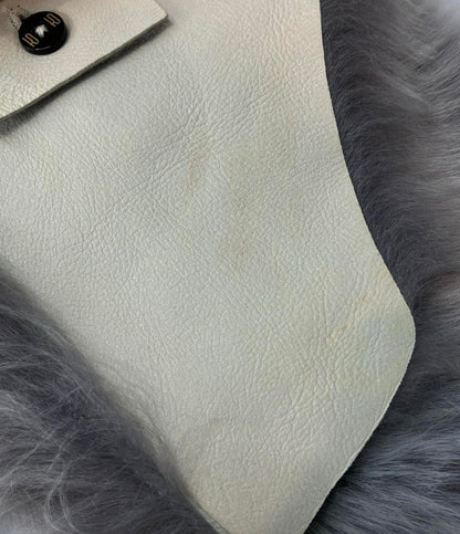 カールドノヒュー バイカラー ムートンファーストール レディース KARL DONOGHUE