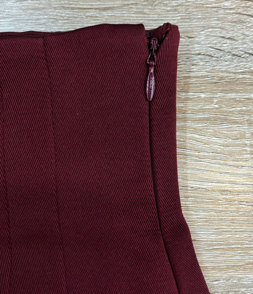 美品 PRADA ミニスカート シルク100% レディース SIZE 38 (M) プラダ