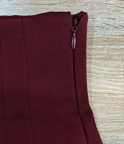 美品 PRADA ミニスカート シルク100% レディース SIZE 38 (M) プラダ