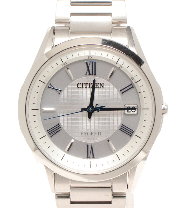 CITIZEN 腕時計 ソーラー電波 エクシード EXCEED ソーラー H110