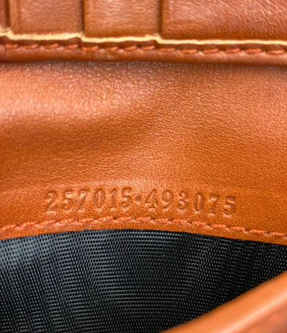 GUCCI ダブルホック 二つ折り財布 グッチシマ 257015 493075 レディース グッチ