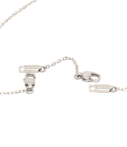 美品 Emporio Armani ネックレス カーボンクロス リバーシブル メンズ エンポリオ・アルマーニ