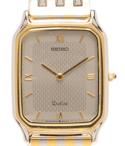 SEIKO 腕時計 ドルチェ クオーツ 5E30-5A00 メンズ セイコー