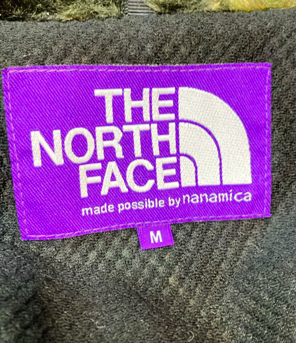 THE NORTH FACE PURPLE LABEL フリースジャケット カモフラ柄 ダブルジップ Camouflage Fur Field Jacket NP2967N メンズ SIZE M