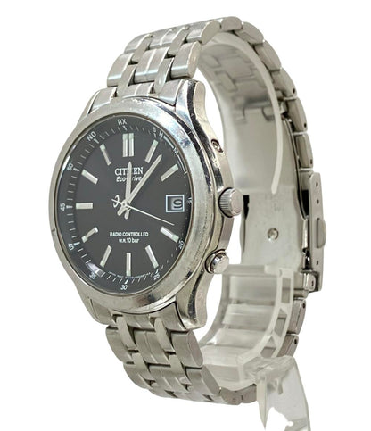 CITIZEN 腕時計 ソーラー ブラック H415-S055887 メンズ シチズン