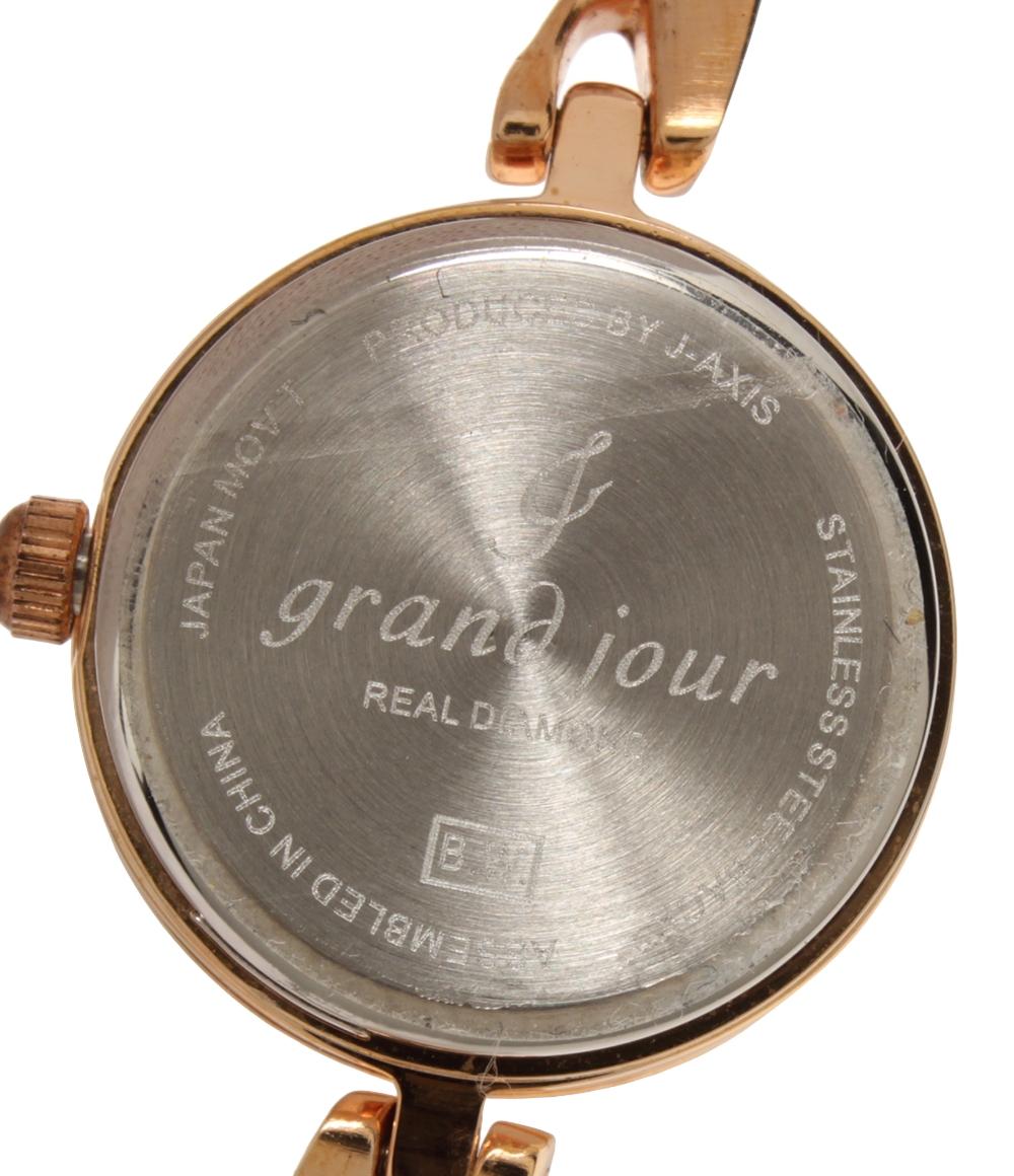 GRAND JOUR 腕時計 クオーツ レディース グランジュール