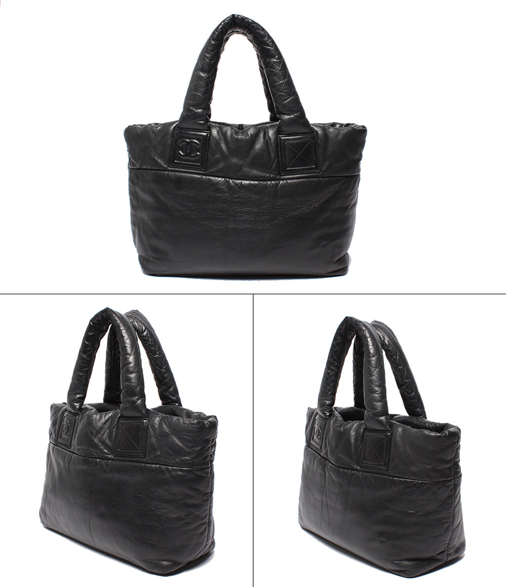 CHANEL トートバッグ ショルダーバッグ 肩掛け シルバー金具 13番台 コココクーン レディース シャネル