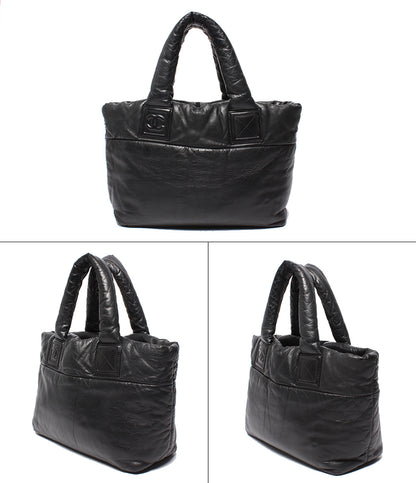 CHANEL トートバッグ ショルダーバッグ 肩掛け シルバー金具 13番台 コココクーン レディース シャネル