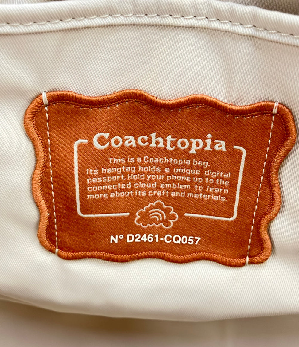 美品 Coachtopia 2WAY トートバッグ ショルダーバッグ 斜め掛け レディース コーチトピア