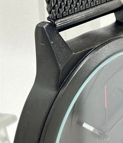 ルーベスタン ③-48  602　腕時計 クオーツ ブラック メンズ RUBEUSTAN