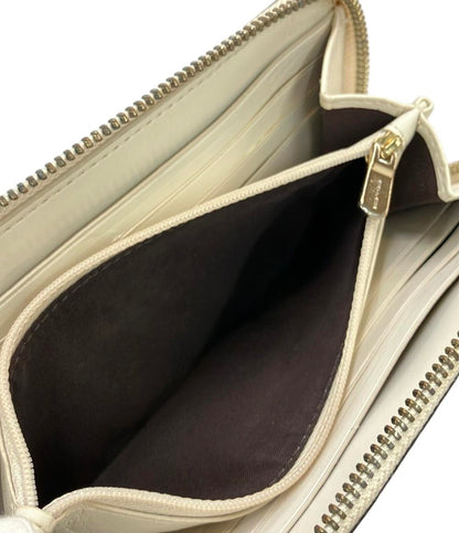 コーチ ラウンドファスナー長財布 シグネチャー レディース COACH