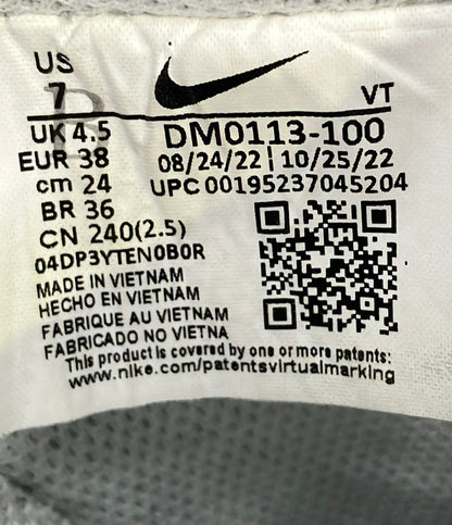 NIKE ローカット厚底スニーカー コート ビジョン アルタ DM0113-100 レディース SIZE 24.0 ナイキ
