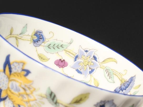 A7167【ミントン】ハドンホール ハドンホールブルー ペア ジャパニーズカップ 湯呑 MINTON（ミントン） ハドンホール セレブレーション ブルー ビーカー