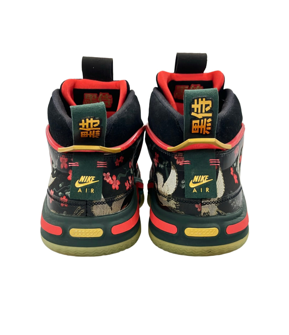 NIKE ハイカットスニーカー × 八村塁 鶴 梅 松 刺繍 Air Jordan 36 Sakura DV5266-073 メンズ SIZE 29.0 (XL) ナイキ