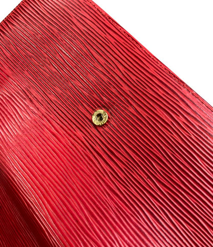 LOUIS VUITTON 長財布 ポルトトレゾール インターナショナル エピ M63387 レディース メンズ ルイ・ヴィトン