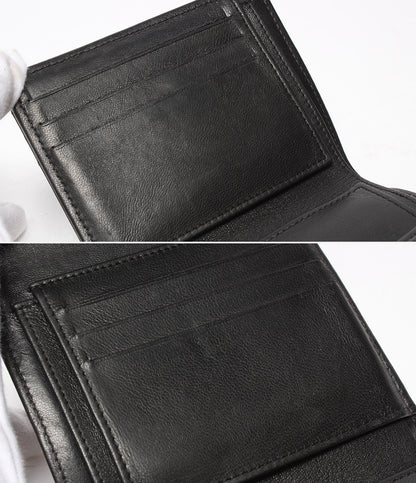 CHANEL 二つ折り財布 31番台 シェブロン Vステッチ シルバー金具 ボーイシャネル レディース シャネル