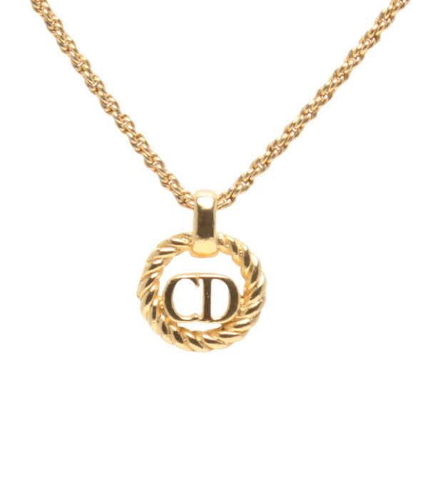 Christian Dior ネックレス CDロゴ チェーン レディース クリスチャンディオール
