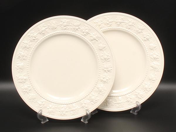 美品 WEDGWOOD プレート 大皿 27cm フェスティビティ アイボリー ウェッジウッド
