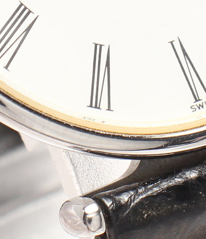 LONGINES 腕時計 グランドクラシック クオーツ ホワイト L4.635.4 メンズ ロンジン