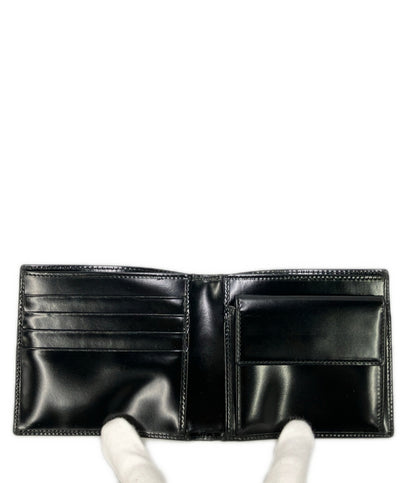 美品 BVLGARI 二つ折り財布 メンズ ブルガリ