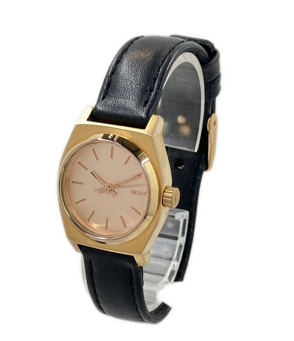 NIXON 腕時計 スモールタイムテラー THE SMALL TIME TELLER クオーツ ピンクゴールド A509-1932 レディース ニクソン