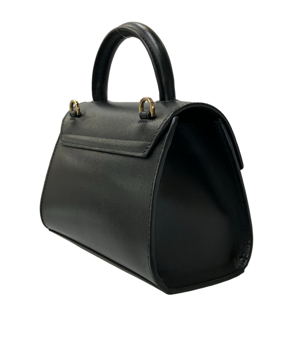 美品 DEMELLIER ハンドバッグ ショルダーバッグ 2WAY 斜め掛け レディース デメリエー