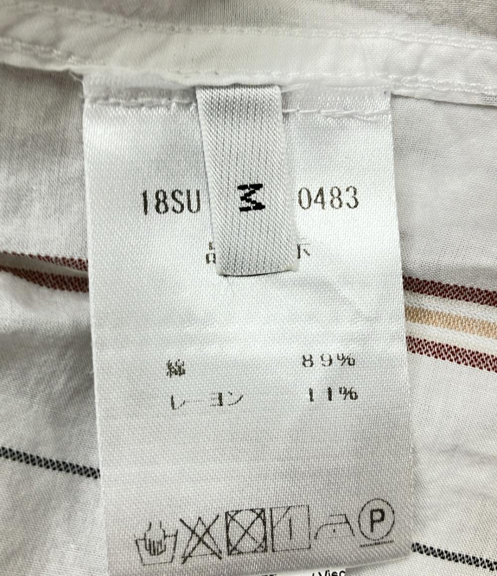 ヌメロ ヴェントゥーノ 長袖シャツ ストライプ柄 レディース SIZE M (M) N°21