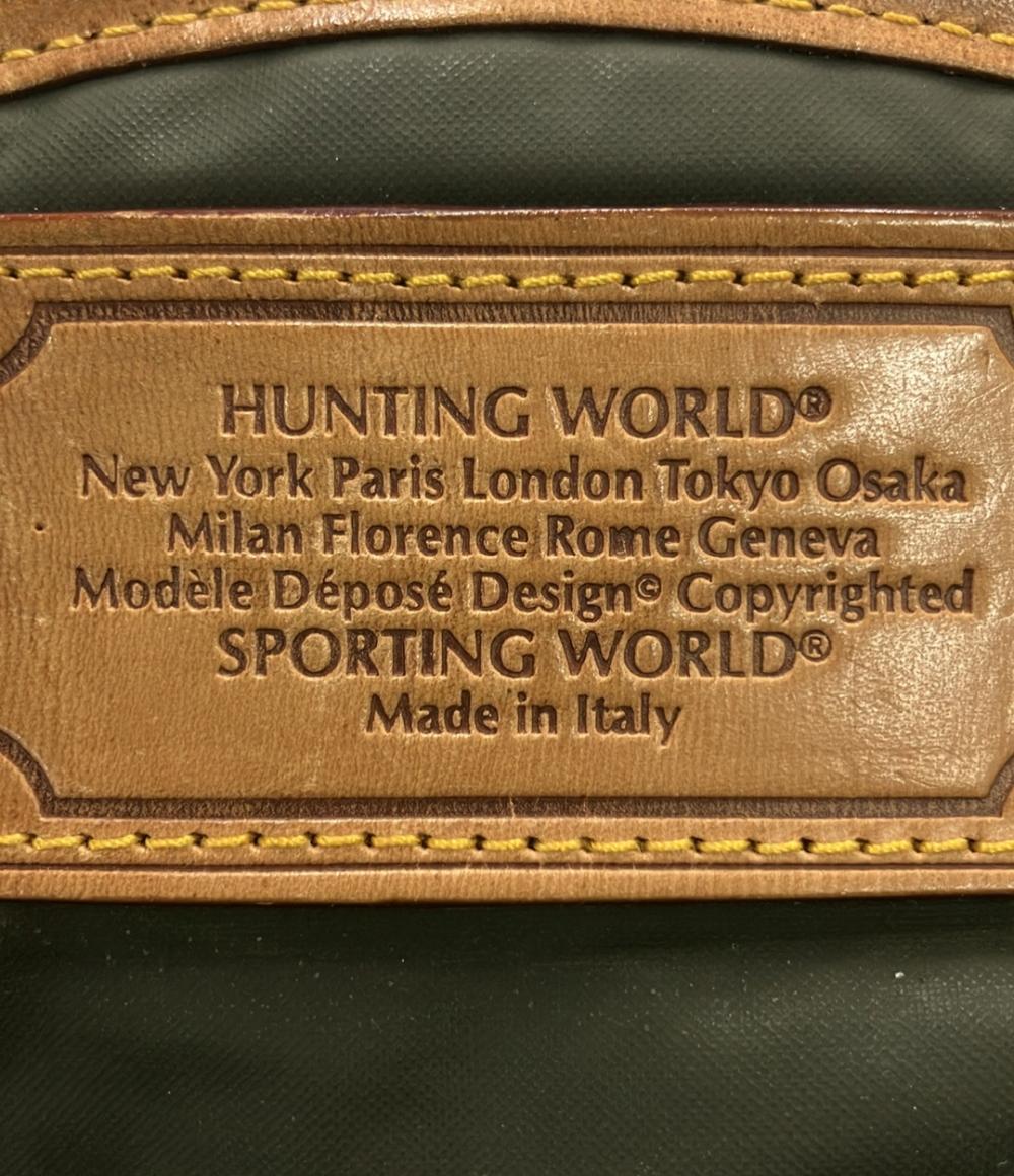 訳あり ハンティングワールド ショルダーバッグ 斜め掛け メンズ HUNTING WORLD