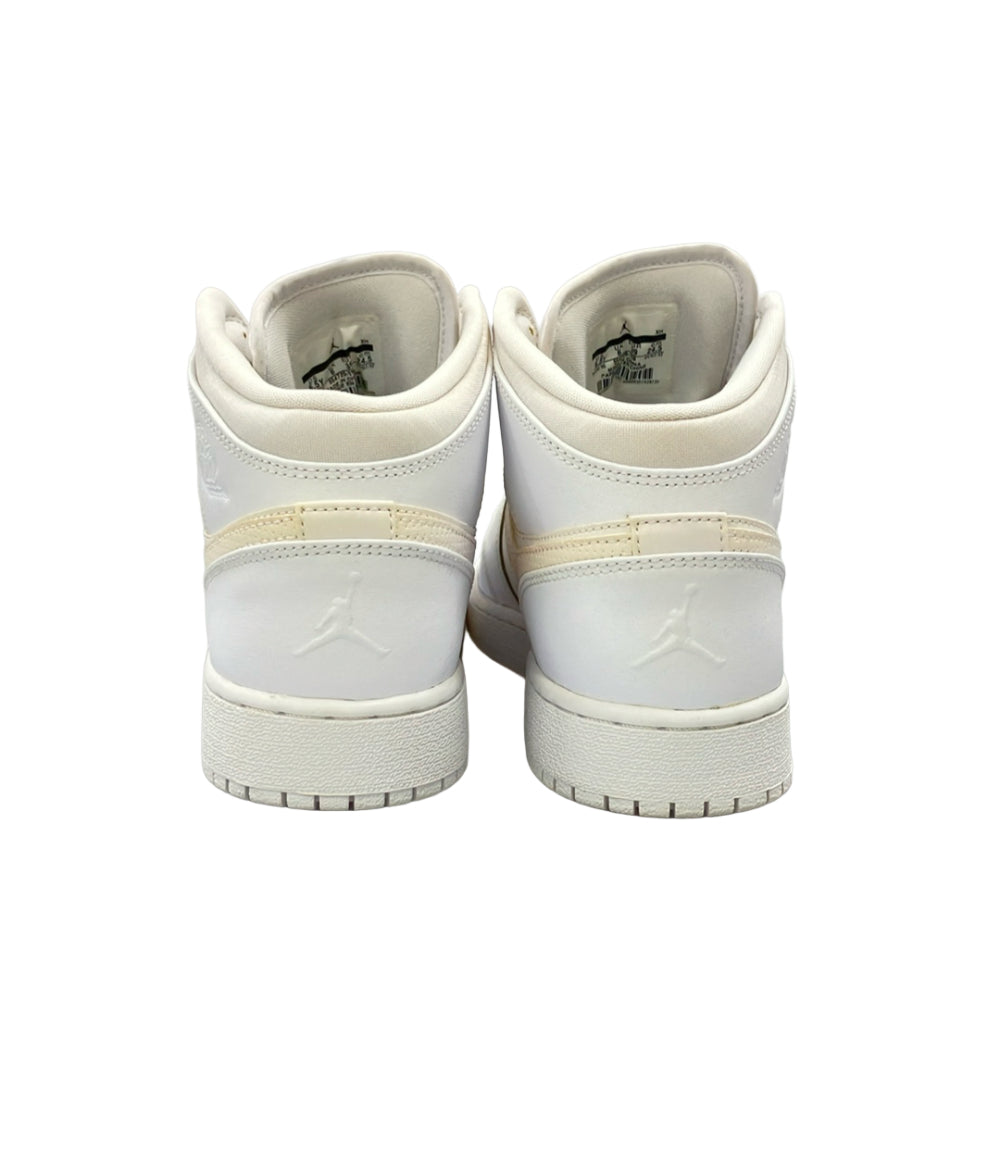 NIKE ミドルカットスニーカー AIR JORDAN 1 MID GS 554725-110 キッズ SIZE 24.5 ナイキ