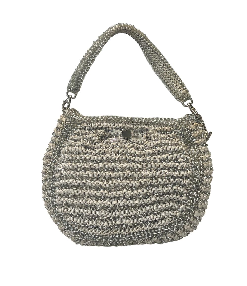 美品 ANTEPRIMA ハンドバッグ ショルダーバッグ ワイヤーバッグ 2WAY