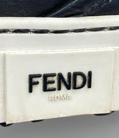 フェンディ レザースリッポン モンスター バグズアイ シャーク レディース SIZE 37 (L) FENDI