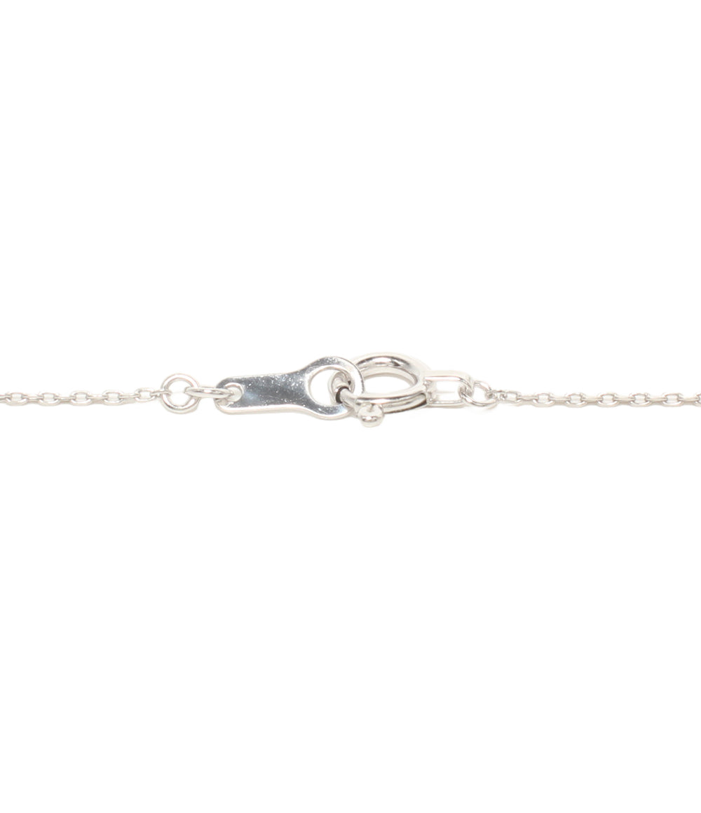 美品 ete ネックレス K18WG レディース エテ