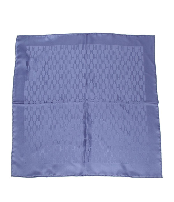 【未使用品】HERMES グランH シルク100% スカーフ ポケットチーフ 美品 HERMES ポケットチーフ スカーフ シルク100% ファソネ グランH