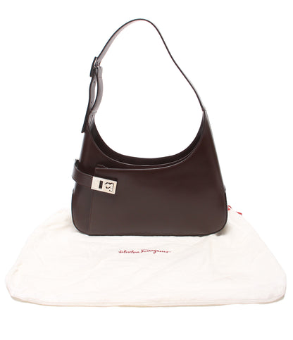 Salvatore Ferragamo ショルダーバッグ 肩掛け ワンショルダー ガンチーニ AQ-21 0170 レディース サルヴァトーレフェラガモ