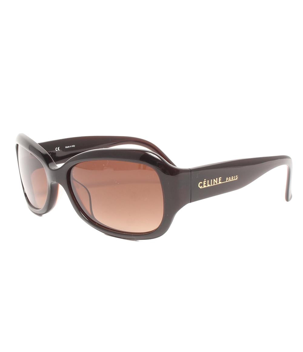 美品 セリーヌ サングラス SC1761G オーバル ブラウン 57□20 CELINE セリーヌ SC 1761G サングラス 眼鏡 ブラウン系 0958 57□20