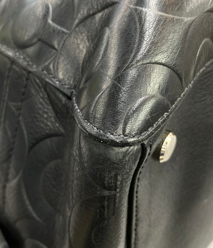 COACH ボストンバッグ ショルダーバッグ 2WAY 斜め掛け レザー オプアート 70254 ユニセックス コーチ