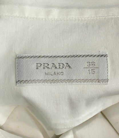 PRADA 長袖シャツ ストレッチ UCM608 F62 メンズ SIZE 38 プラダ