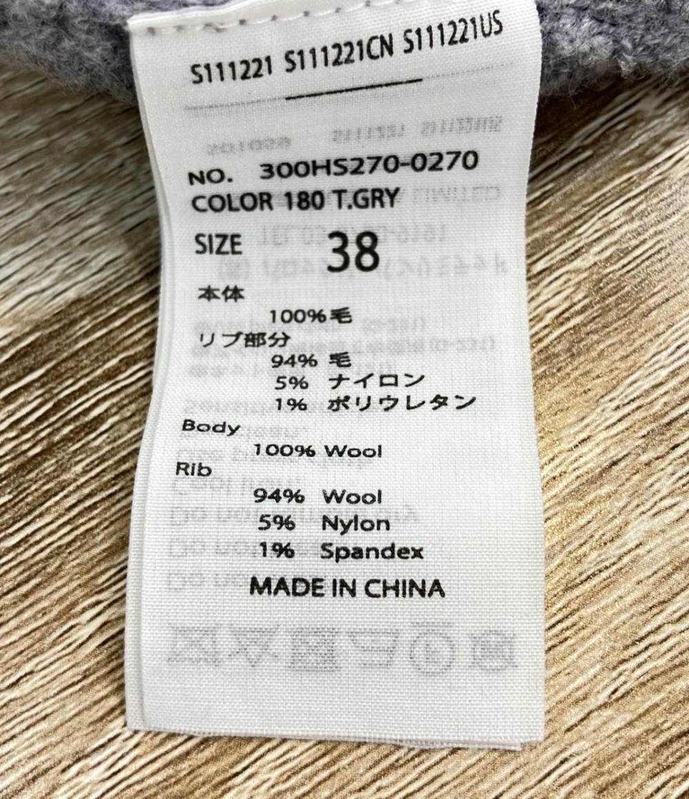 ENFOLD 長袖ニット カラーブロック 300HS270-0270 レディース SIZE 38 (M) エンフォルド