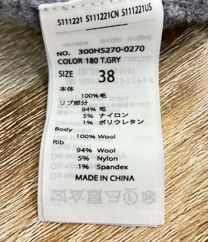 ENFOLD 長袖ニット カラーブロック 300HS270-0270 レディース SIZE 38 (M) エンフォルド